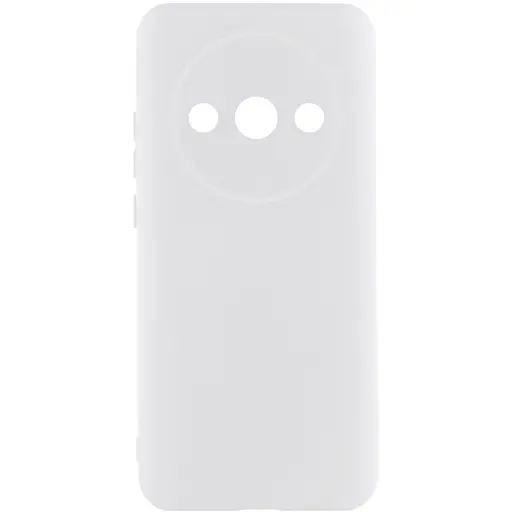 Чехол Lakshmi Silicone Cover Full Camera AA для Xiaomi Redmi A3 Белый/White