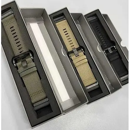 Ремешок Garmin QuickFit 26 Watch Bands Tactical Black Nylon (010-13010-00) - фото 3