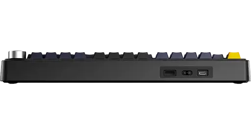 Клавиатура беспроводная Aula F75 Gasket Greywood V3 RGB Black (6948391208626) - фото 3