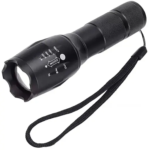 Фонарь LED PowerStyle 910 ручной 1000lm, 5x zoom, 10W