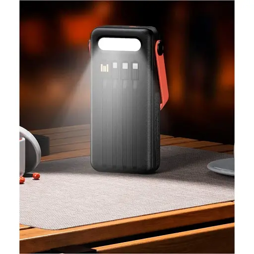 Внешний аккумулятор Hoco DB33 Plus Rising 30000mAh 22.5W Black [130157] - фото 10
