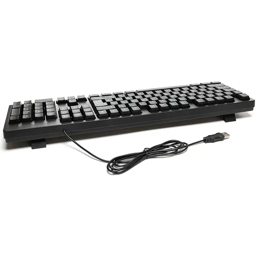 Клавіатура Hölmer K-02OF USB UA Black (K-02OF) - фото 4