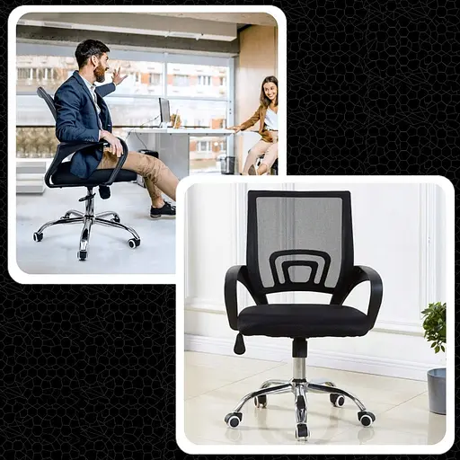 Офисное кресло Middle Black (100006) - фото 7