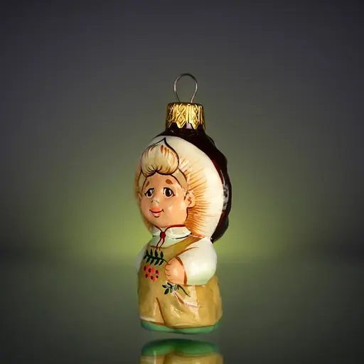 Ялинкова прикраса Різдвяні історії Хлопчик-Маслючок скло (4820001155358) - фото 2