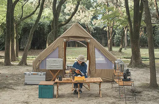 Туристичний складний скринька-контейнер Naturehike PP box NH20SJ036 50л (Сірий) - фото 4