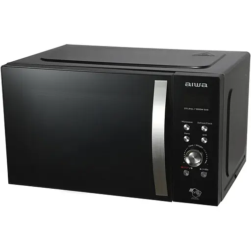 Микроволновая печь AIWA NAMICOOK CRYSTAL23 MW-230DG/BK 23л/800Вт/гриль/ Child LOCK//черная - фото 3