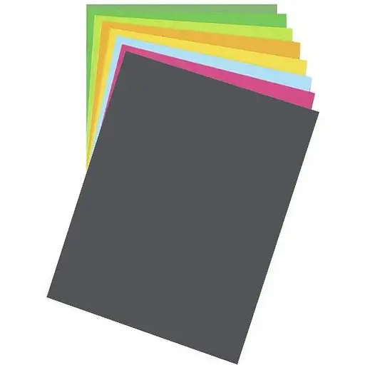Бумага для дизайна Folia Fotokarton B2 (50x70см) №88 Антрацит 300г/м2