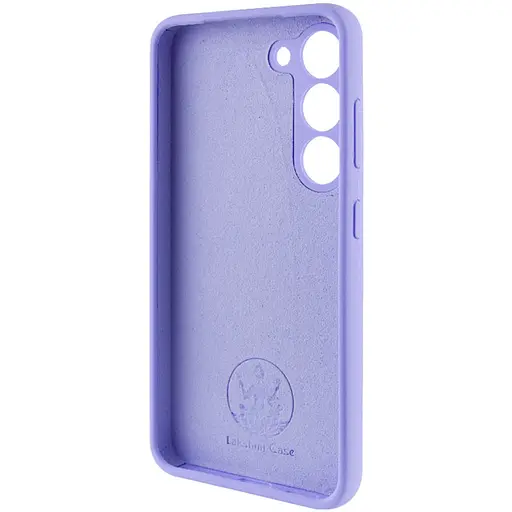 Чохол Lakshmi Silicone Cover Full Camera (AAA) для Samsung Galaxy S22 Бузковий / Dasheen - фото 4