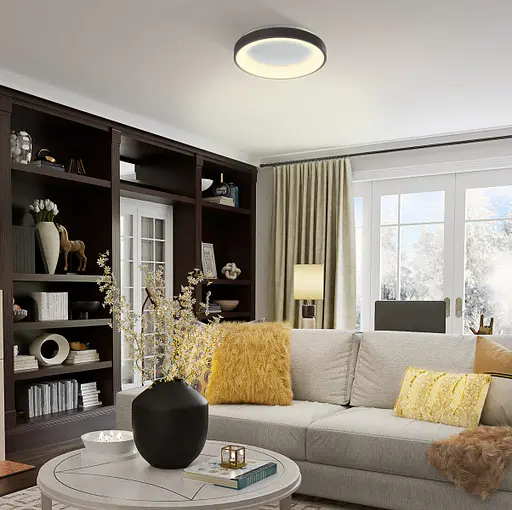 LED світильник VIDEX EDGE-RC-72W-BLACK (VLE-ERC-72B) - фото 3