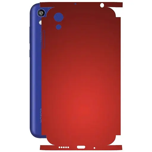 Защитная пленка StatusSKIN для Honor 8s Корпус Винил красная матовая