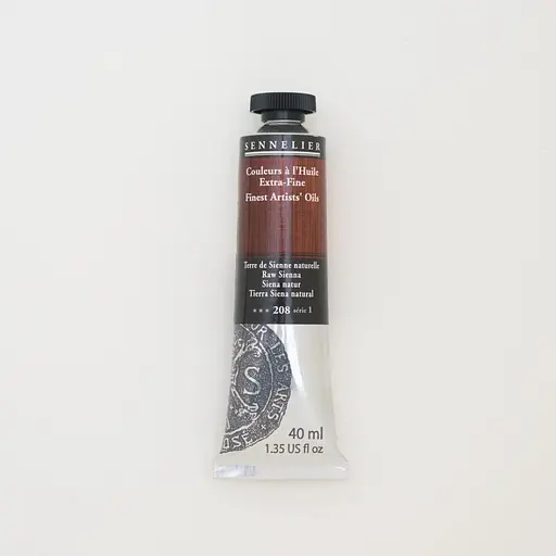 Олійна фарба Sennelier, 40 мл, професійна, S1, Сієна натуральна (Raw Sienna)