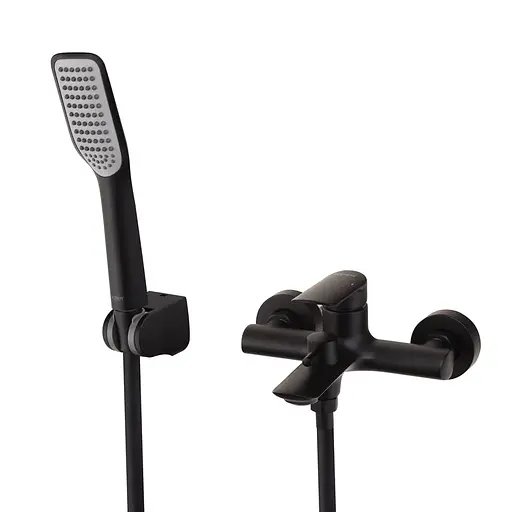 Змішувач для ванни з коротким зливом Koer KB-40028-05 KR5306 Чорний матовий - фото 1