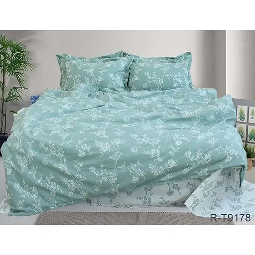 Комплект постельного белья TAG Tekstil с компаньоном 1.5-спальный 000210275 (R-T9178)