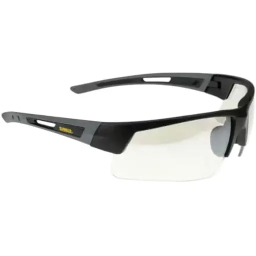 Окуляри DeWalt Crosscut тоновані сірі полікарбонатні з гумовими дужками та носотримачами (DPG100-9D) - фото 3