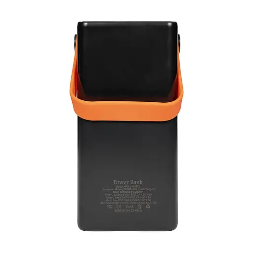 Повербанк 70000mAh Power Bank Kraft KPB-2470FCL Black 22.5W QC3.0 LED-ліхтар (43-00087) - фото 4