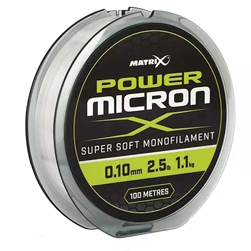 Леска Matrix Power Micron X 100 м 0.10 мм 2.5 lb / 1.1 кг