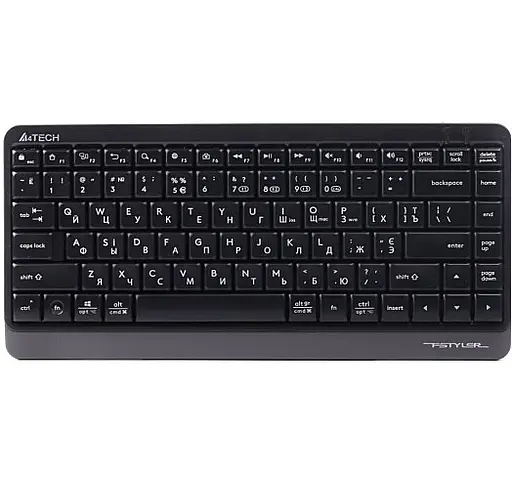 Клавиатура A4-Tech Fstyler FBK11 Gray - фото 1