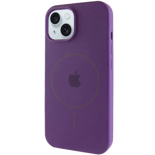 Чехол Epik Silicone Case Full Protective AA with MagSafe для Apple iPhone 14, 6.1 Фиолетовый/Amethyst