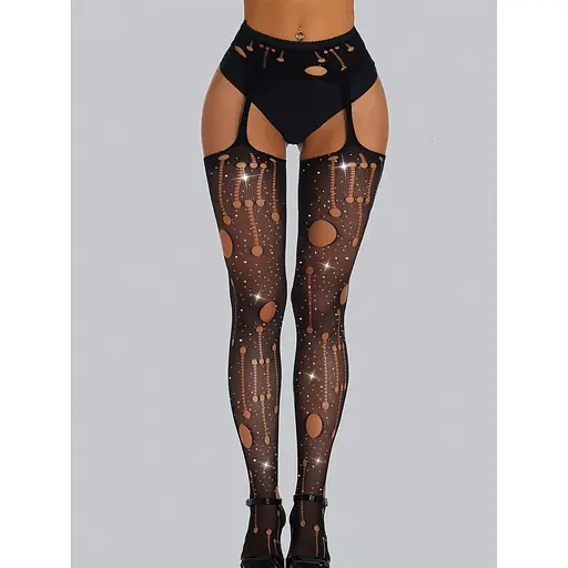 Панчохи JSY WW7021 Black One Size - фото 5