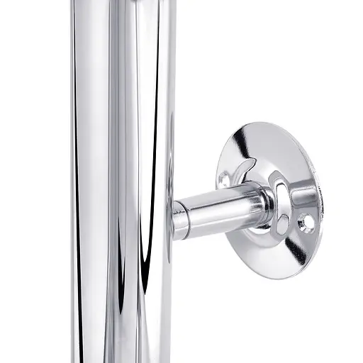 Полотенцесушитель водяной Kroner Фокстрот ФП02 530x500 CV014730, Хром, боковое - фото 5