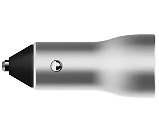 Автомобільний зарядний пристрій Zmi Car Charger with Display 18W сірий - фото 4