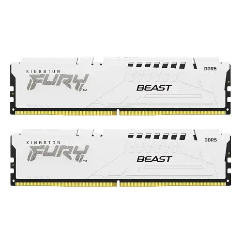 Оперативна пам'ять Kingston Fury 64GB (2x32GB) DDR5 6000MHz Beast White (KF560C36BWEK2-64)