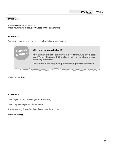 Practice Tests. B1 Preliminary. Student's Book - фото 14
