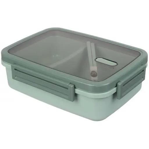 Ланч-бокс Laprida yakada 15 з двома відділеннями 750 мл зелений (64-21-1004)