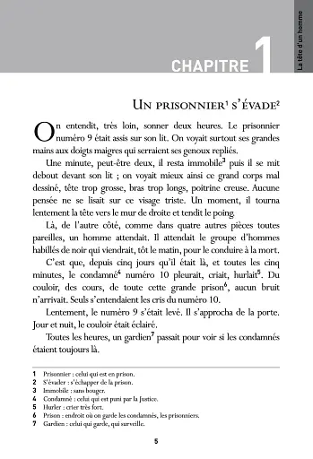 La Tete d'un homme. Niveau B2 + CD audio MP3 - фото 3