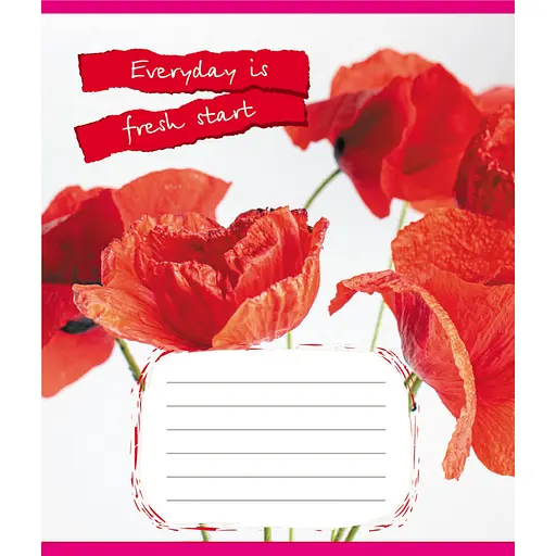 Зошит учнівський "Мотивація" Leader 036-580235L-2 в лінію, 36 аркушів - фото 1