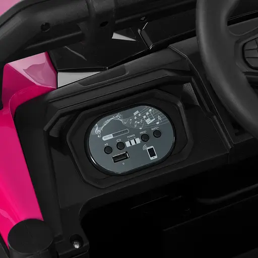 Електромобіль дитячий Bambi Багі M 6073EBLR-8 Racer з Bluetooth EVA колесами та м'яким шкіряним сидінням - фото 5