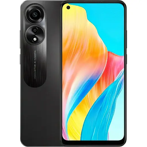Смартфон Oppo A78 8/256Gb Mist Black (CPH2665) Global Version NFC Seller Refurbished