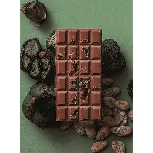 Шоколад черный Healthy Choice 55% с черным чесноком и трюфелем 25 г - фото 5