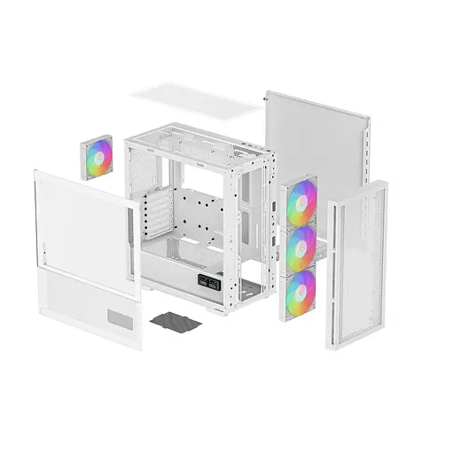 Корпус Deepcool CH560 Digital White без БЖ (R-CH560-WHAPE4D-G-1) Без БП - фото 11