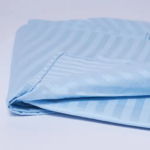 Простирадло Moon&Star Ocean Calm Satin Stripe Gold Люкс 110х160 см (MS-860000250) - фото 1