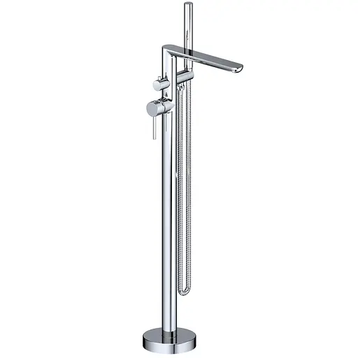 Змішувач для ванни підлоговий Topaz Loft TLF 32113-H39-C Хром - фото 1