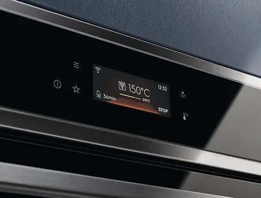 Духова шафа електрична Electrolux A+ пара дисплей конвекція піроліз телескопічні напрямні 72 л чорний - фото 6