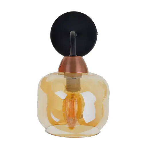 Бра Brille BL-970W/1 E14 BK/AC настінне накладне - фото 9