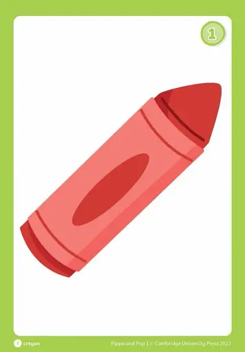 Pippa and Pop. Level 1. Flashcards British English - фото 8