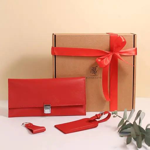 Набор кожаных аксессуаров для путешественника Сантьяго - фото 4