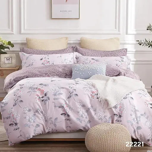 Комплект постільної білизни Viluta двоспальний ранфорс 22221 100% бавовна - фото 1