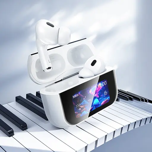 Навушники бездротові Hoco TWS EW79 вакуумні білий - фото 2