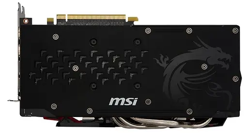 Видеокарта MSI AMD Radeon RX 580 4Gb Gaming X (Radeon RX 580 GAMING X 4G) (GDDR5, 256 bit, PCI-E 3.0 x16) Б/у - фото 5