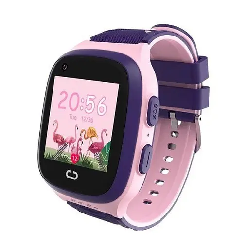 Смарт часы-телефон детские LT31E с камерой WI-FI GPS SIM-карта Pink (18323)