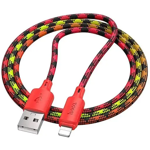 Кабель Hoco Lightning Meridian charging data cable X116 1 м 2.4A