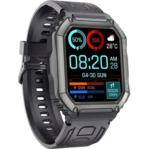 Smart Watch Gelius Pro Tactical Navy GP-SW007 IP68 black UA - фото 6