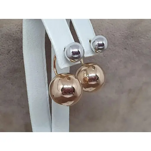 Золотые серьги Favoritum. 220336_12_КБ - фото 3