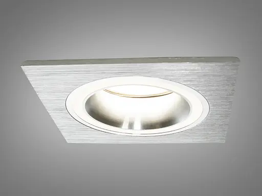 Элегантный, невероятно изысканный, квадратный, алюминиевый точечный светильник. - фото 2