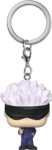 Коллекционная фигурка брелок Funko Pop Фанко Поп Jujutsu Kaisen Магическая Битва Gojo Годжо 10 см FP JK G - фото 2