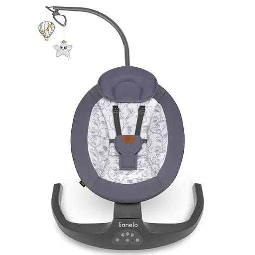 Кресло-качели Lionelo Ralf Grey White (LO-RALF GREY WHITE) - фото 2